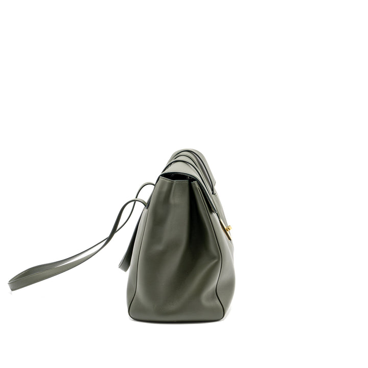 Celine Large Soft 16 Bag Smooth Calfskin Dark Green