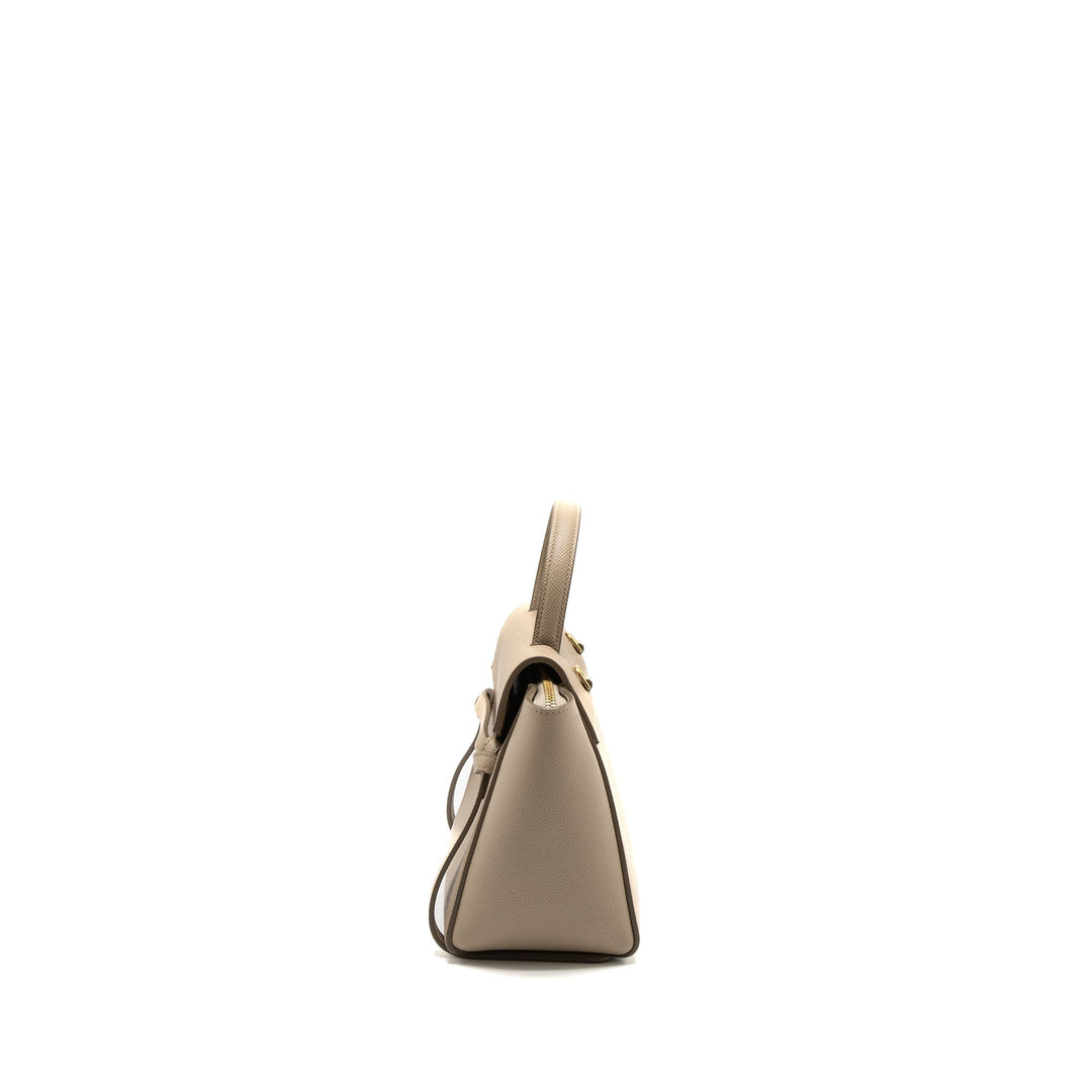 Celine Nano Belt Bag Grained Calfskin Light Beige