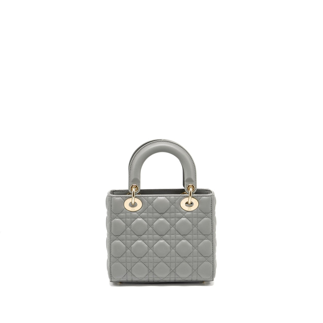 Top quality Dior My ABC Small Lady Top quality Dior Lambskin Grey