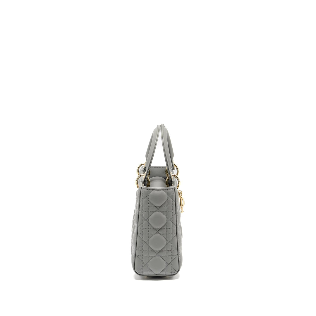 Top quality Dior My ABC Small Lady Top quality Dior Lambskin Grey