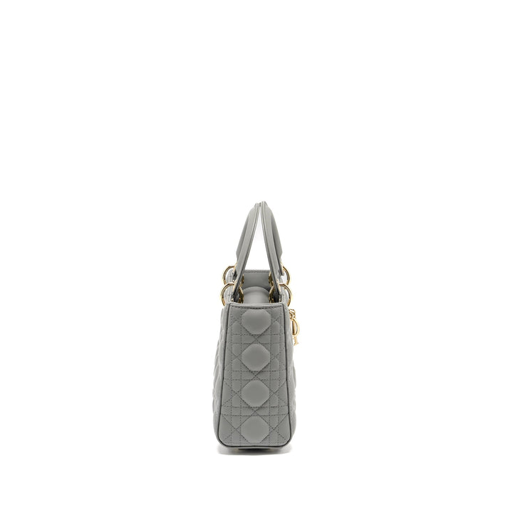 Top quality Dior My ABC Small Lady Top quality Dior Lambskin Grey