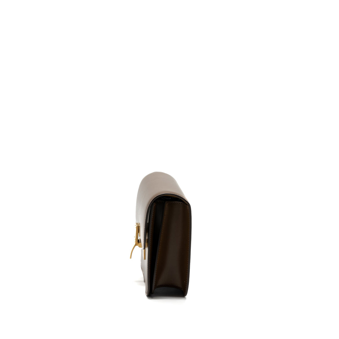 Top Quality Celine Teen Box Calfskin Camel