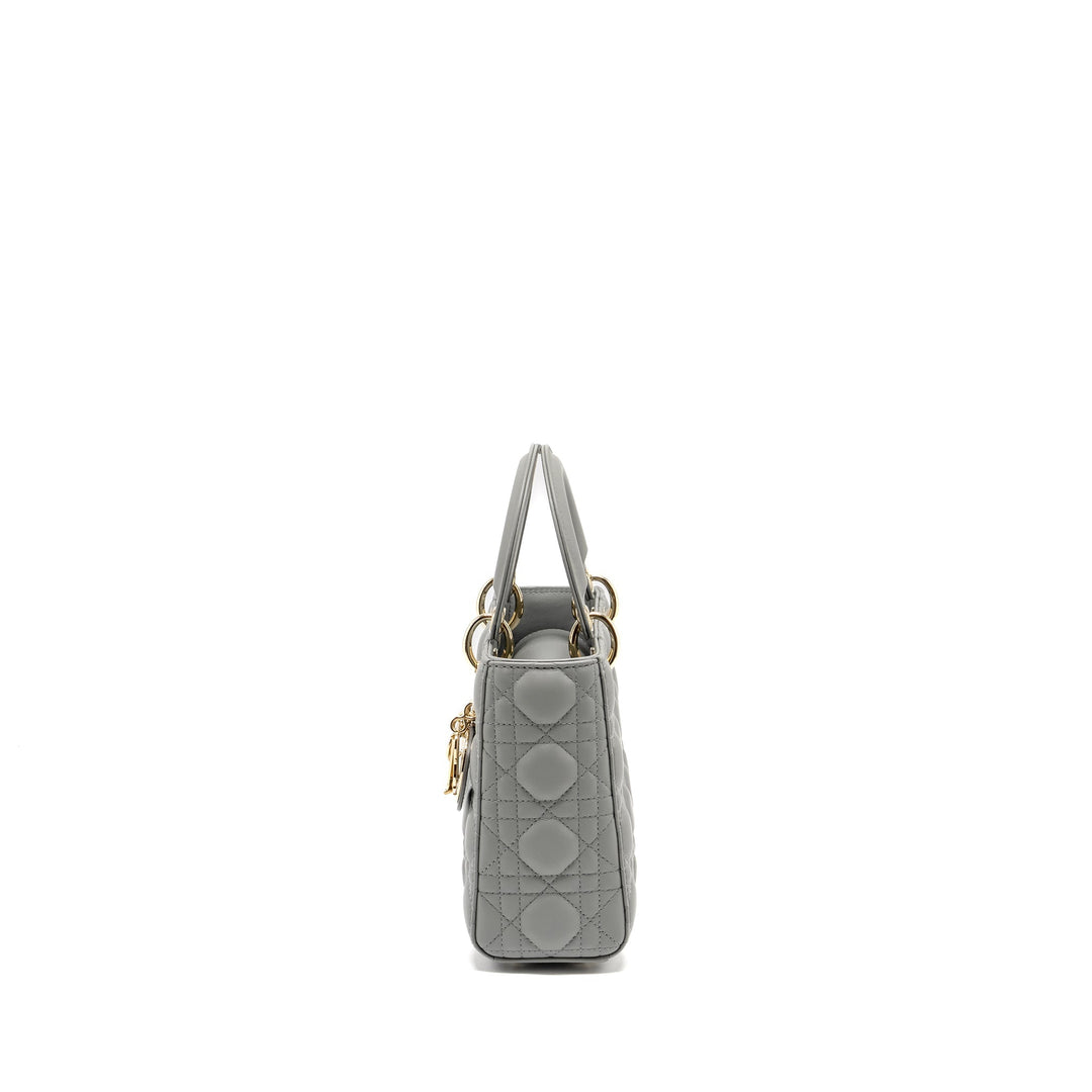 Top quality Dior My ABC Small Lady Top quality Dior Lambskin Grey