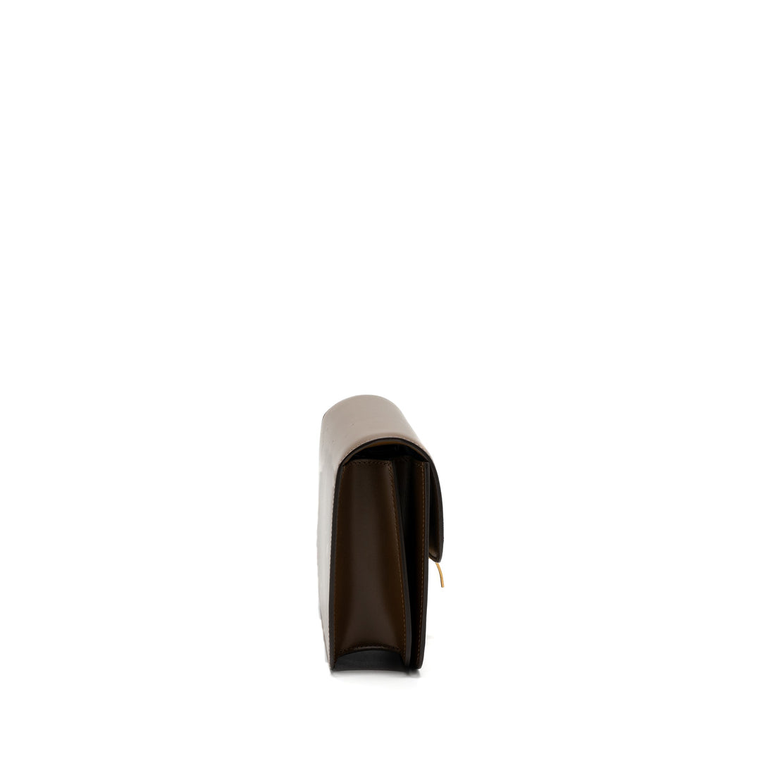 Top Quality Celine Teen Box Calfskin Camel