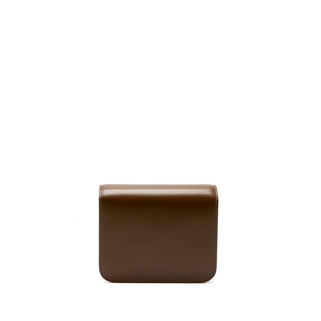 Top Quality Celine Teen Box Calfskin Camel