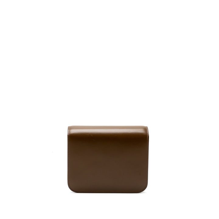 Top Quality Celine Teen Box Calfskin Camel