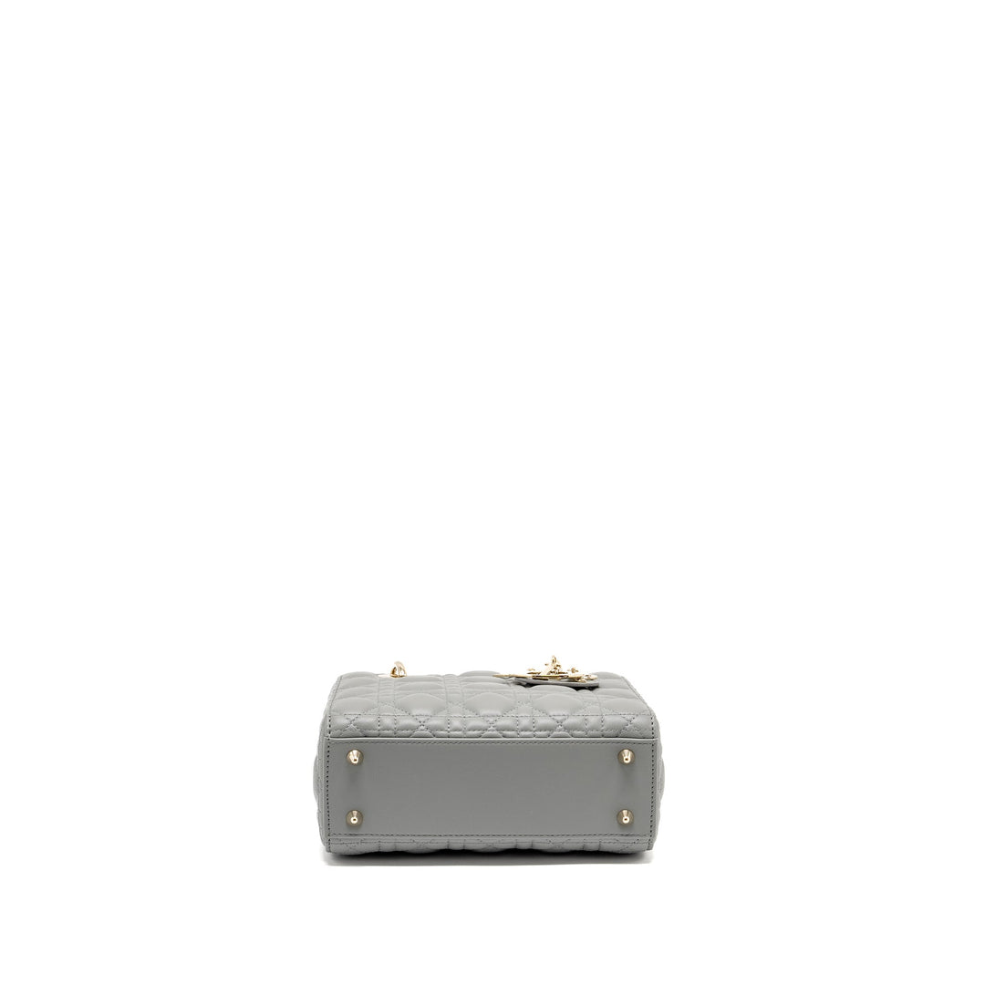 Top quality Dior My ABC Small Lady Top quality Dior Lambskin Grey