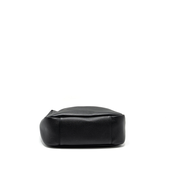 Saint Laurent/YSL Le 5 A 7 Supple Large Smooth Calfskin Black GHW