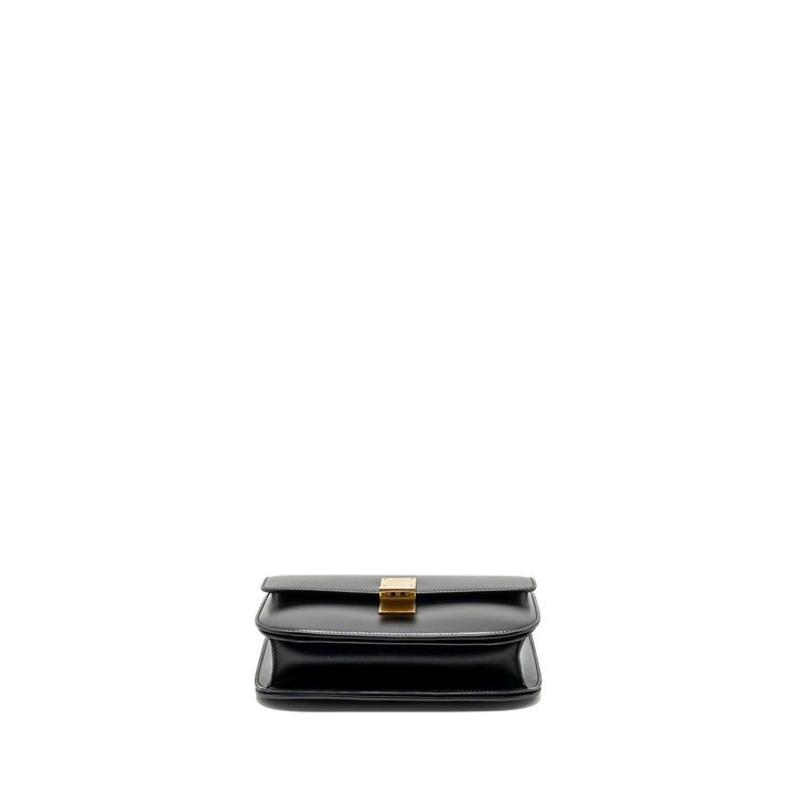 Celine Medium Classic Box Bag Calfskin Black