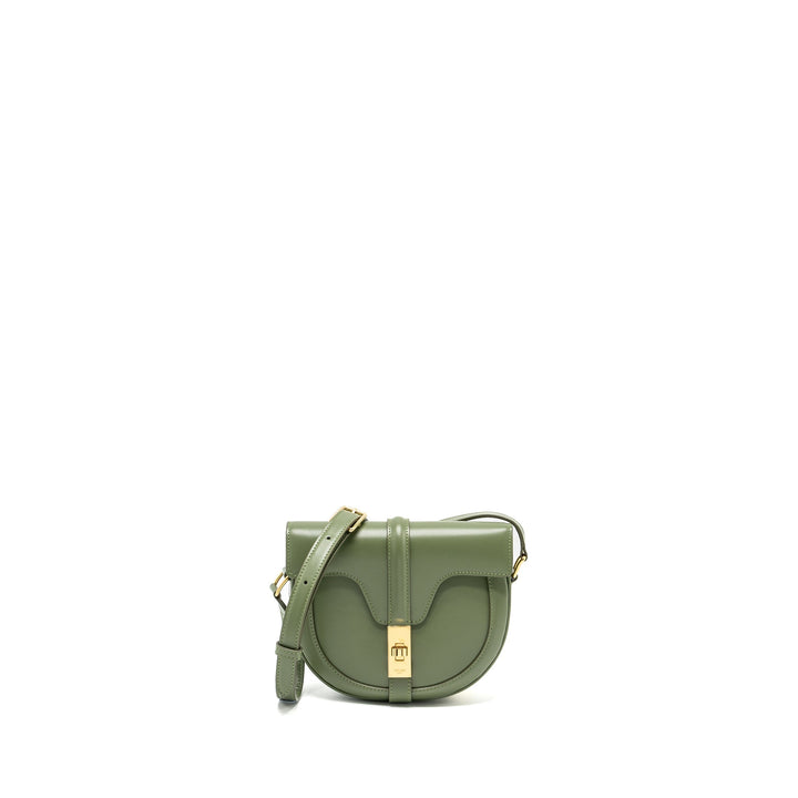 Top Quality Celine Small Besace Bag Calfskin Light Khaki