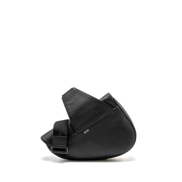 Dior Homme Charms Saddle Bag Calfskin Black