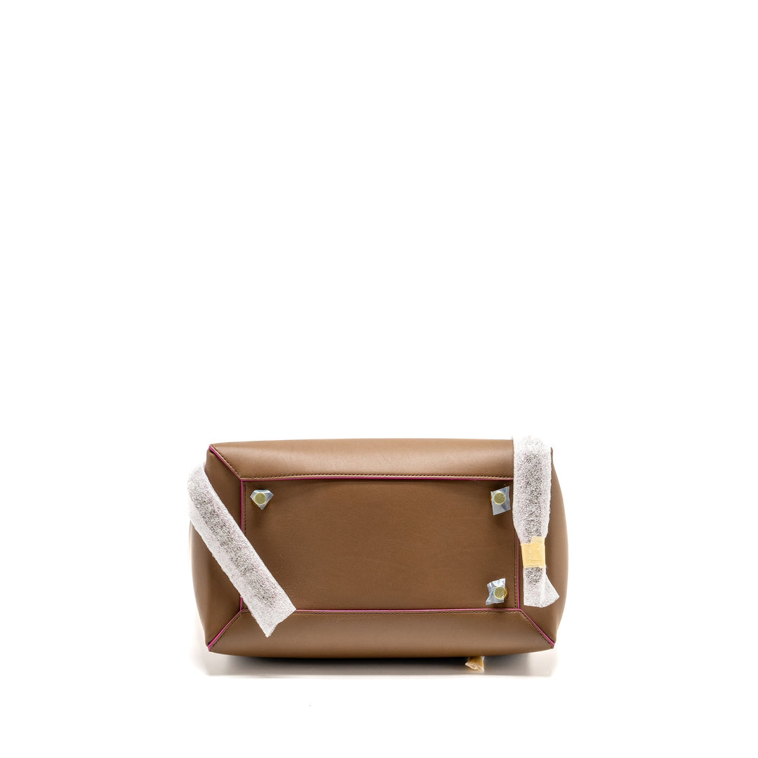 Top Quality Celine Mini Belt Bag Calfskin Camel