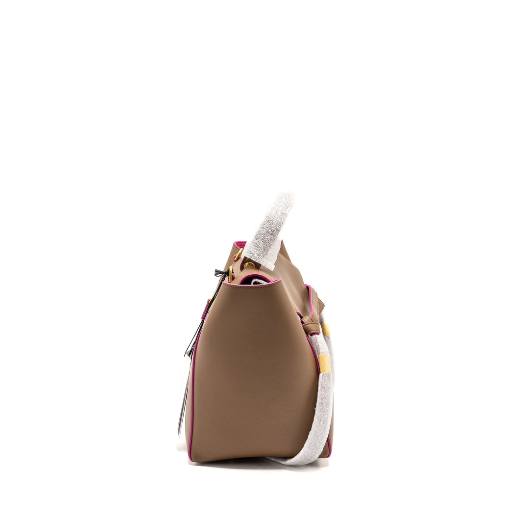 Top Quality Celine Mini Belt Bag Calfskin Camel