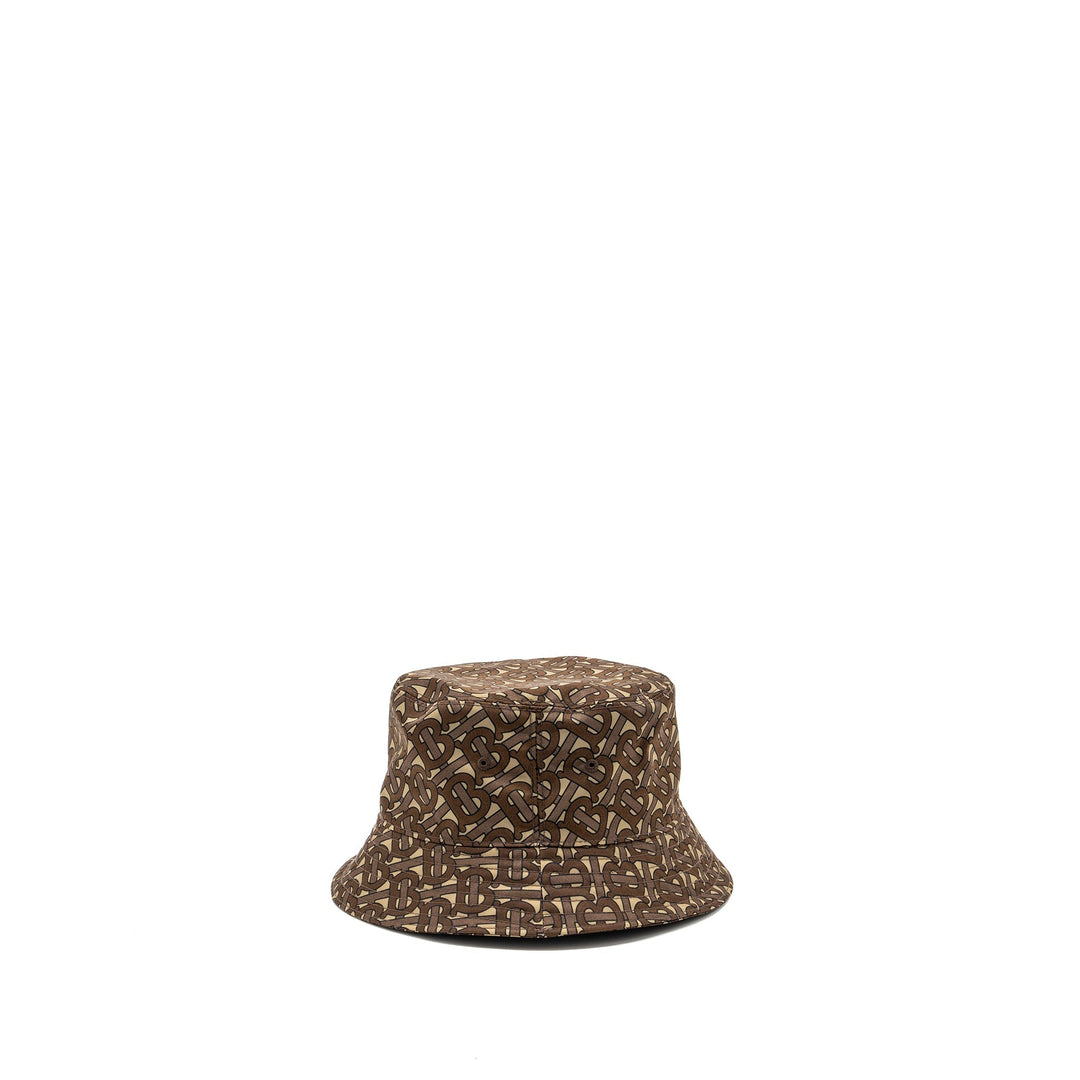 Burberry size M TB monogram bucket hat brown