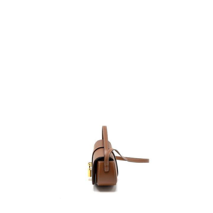 Celine Clutch On Strap Tabou Calfskin Tan