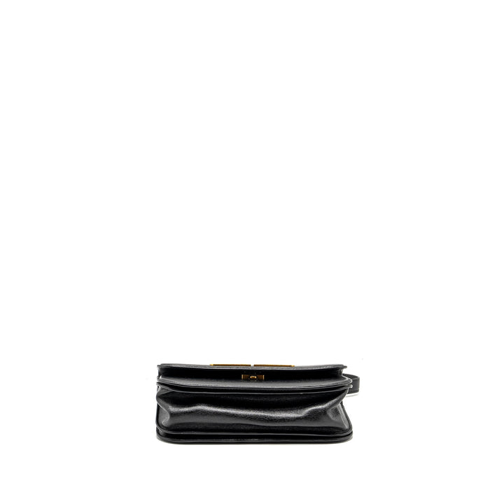 Top Quality Balenciaga Gossip Shoulder Bag Calfskin Black GHW