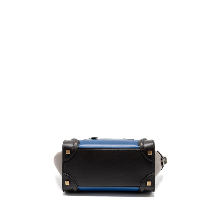 Celine Micro Luggage Bag Calfskin Multicolour