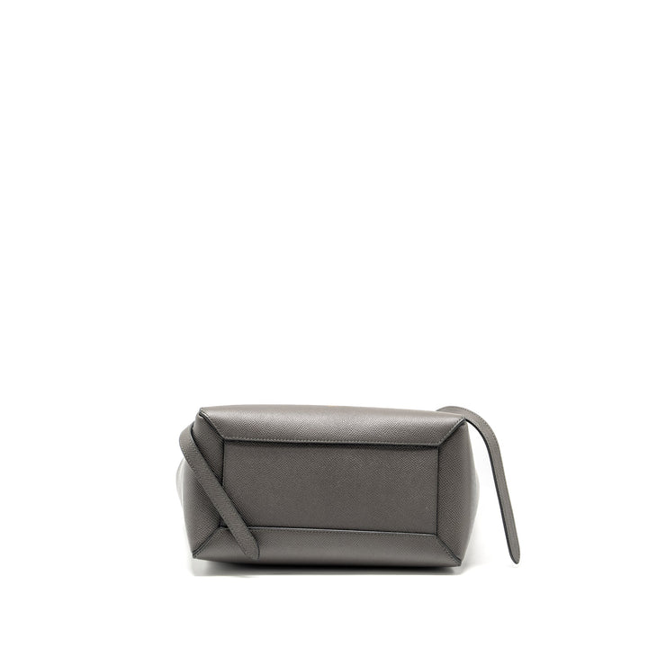 Celine Mini Belt Bag Grained Calfskin Grey