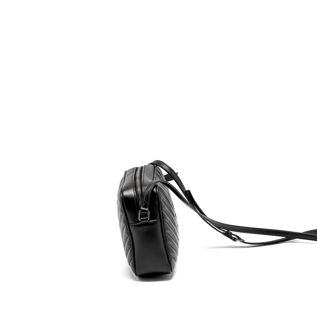 Saint Laurent Lou Camera Bag calfskin black ruthenium SHW