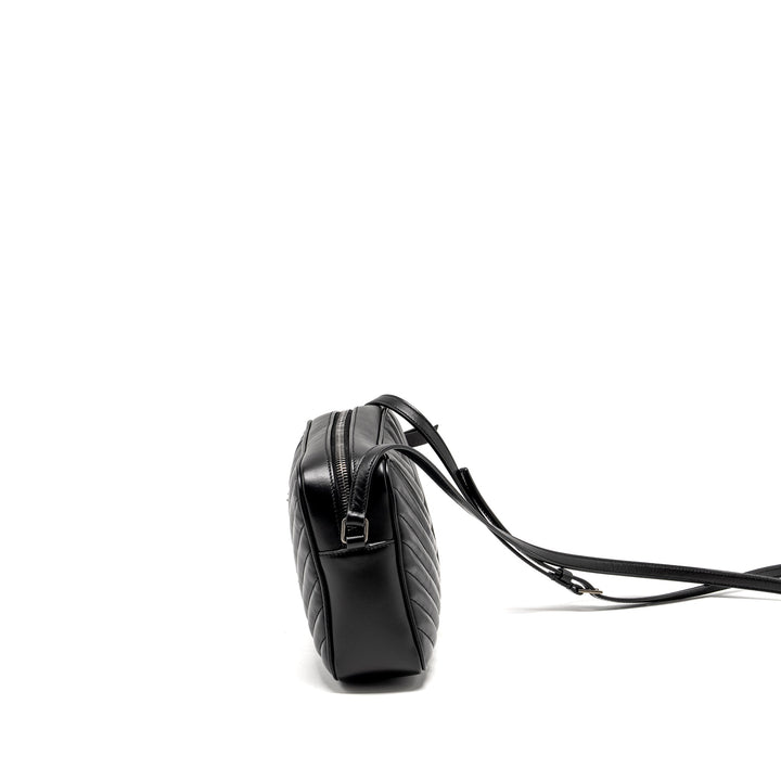 Saint Laurent Lou Camera Bag calfskin black ruthenium SHW