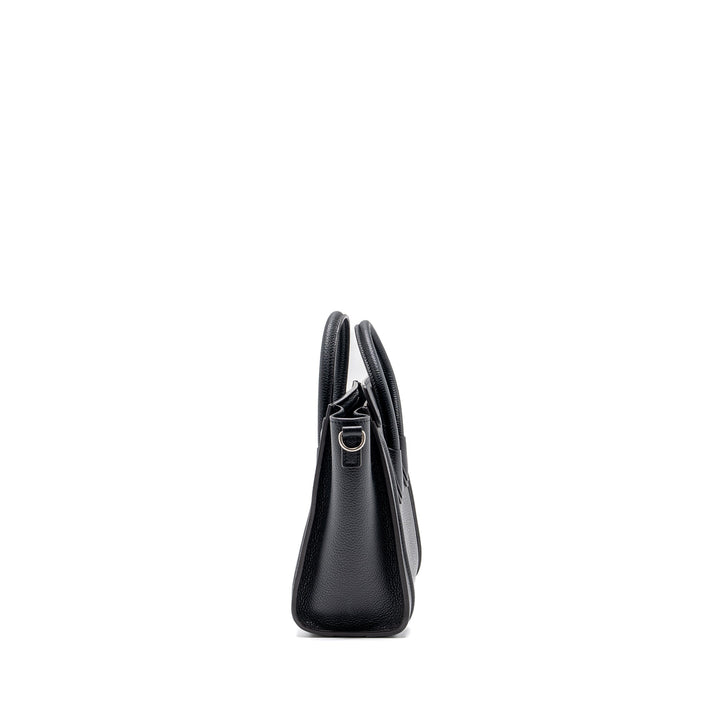 Top Quality Celine Nano Luggage Bag Calfskin Black