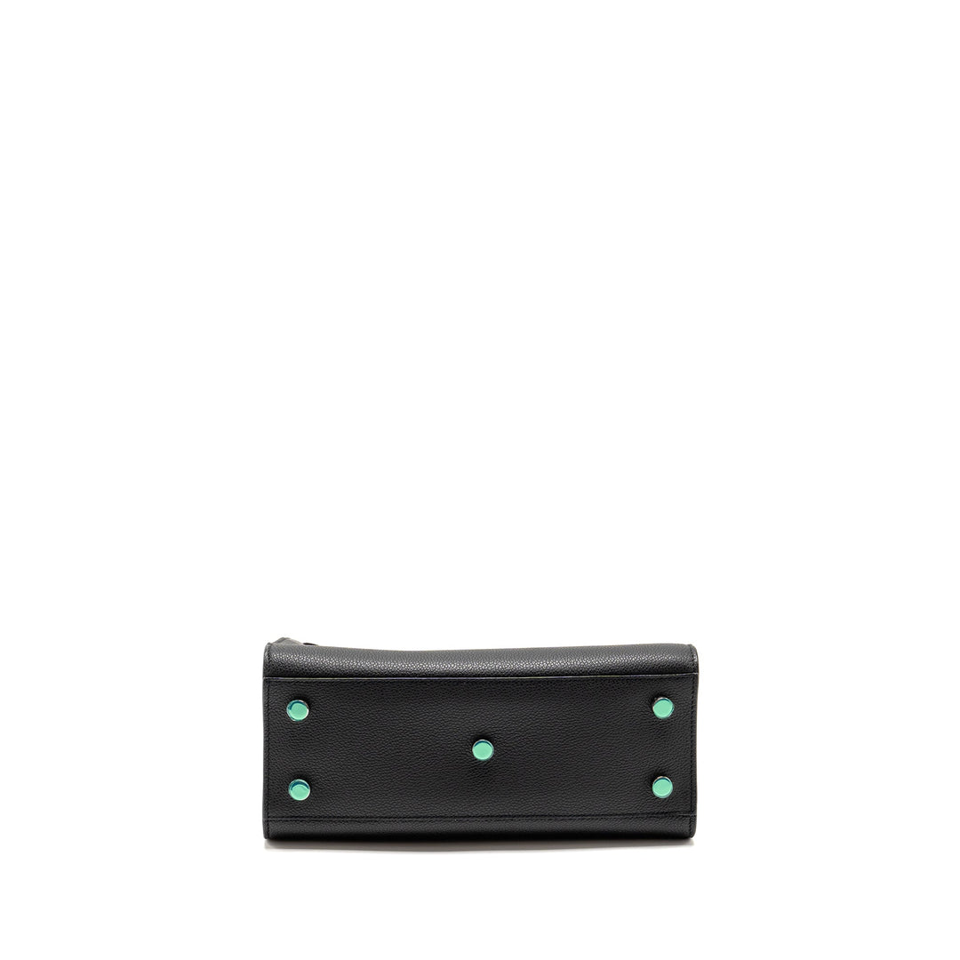 Saint Laurent Sac De Jour grained calfskin black SHW