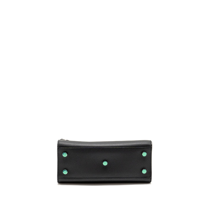 Saint Laurent Sac De Jour grained calfskin black SHW