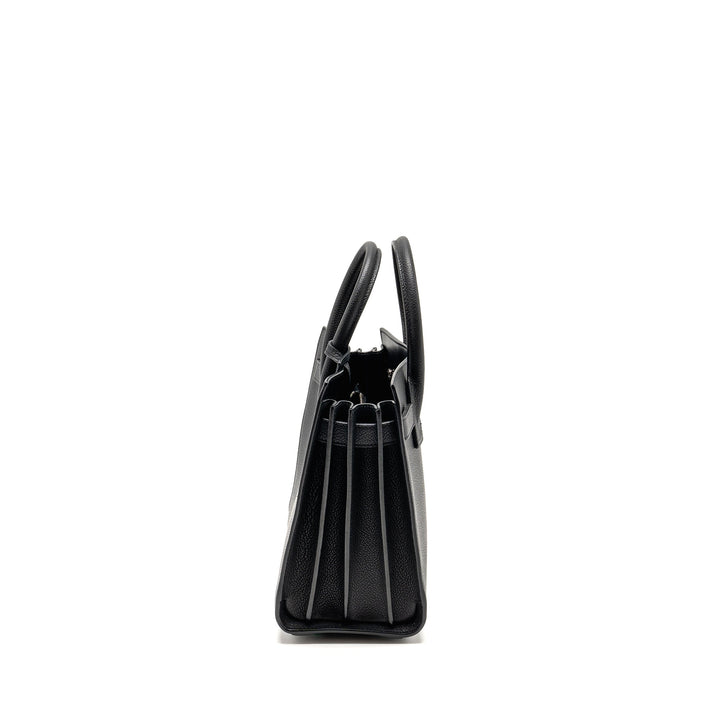 Saint Laurent Sac De Jour grained calfskin black SHW