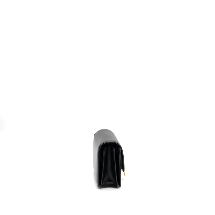 Celine mini classic box bag calfskin black