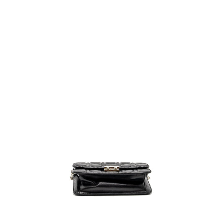 Top quality Dior Miss Top quality Dior Promenade Pouch Bag Lambskin Black
