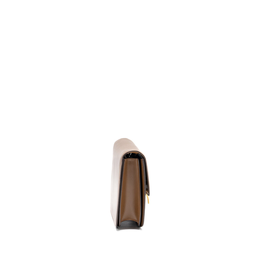 Celine Medium Box Calfskin Camel