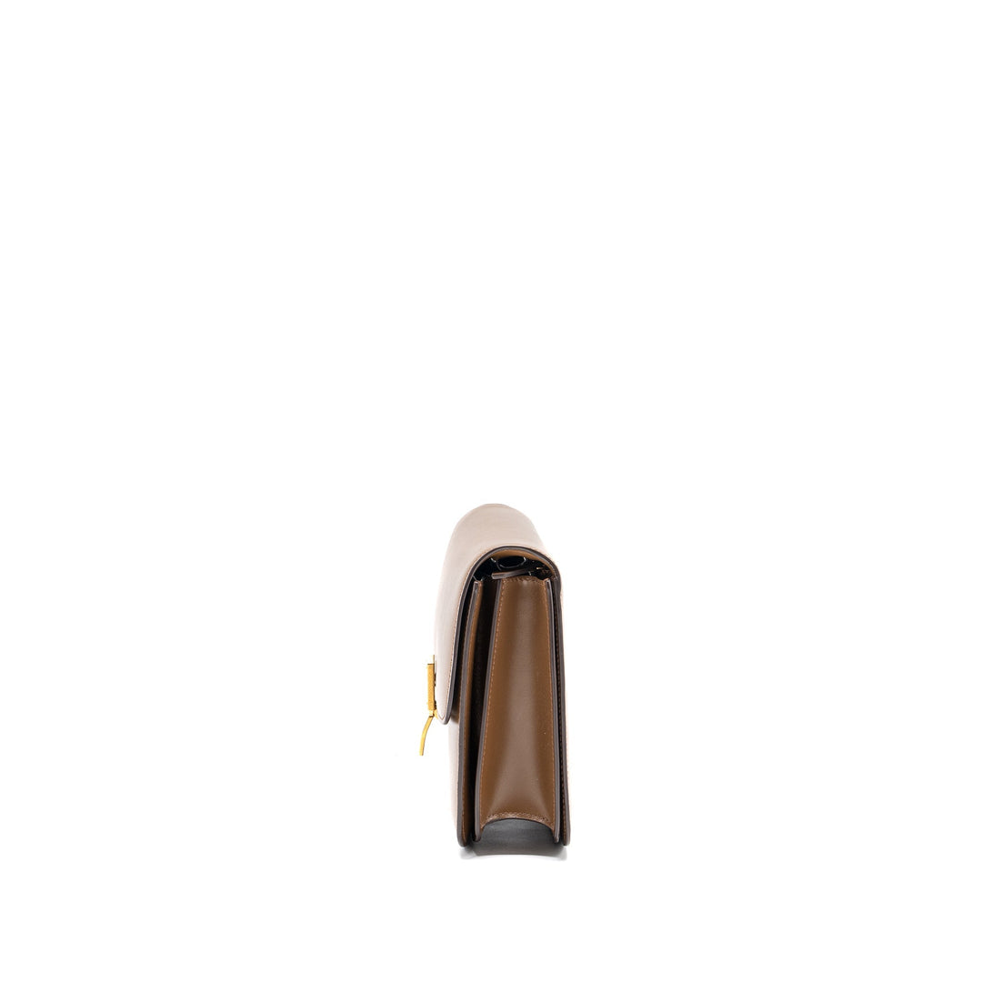 Celine Medium Box Calfskin Camel