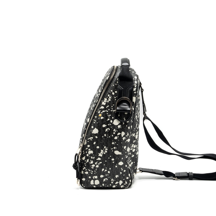 Top quality Dior homme Rider bag canvas multicolour black / grey