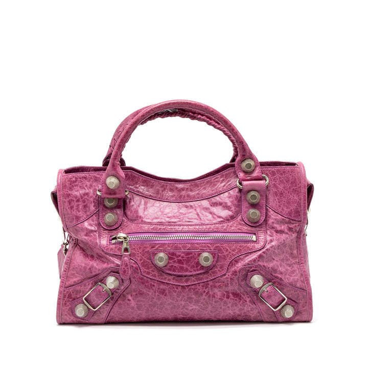 Top Quality Balenciaga Giant City Bag Pink SHW
