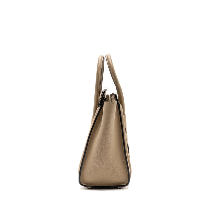Celine micro luggage bag calfskin dune