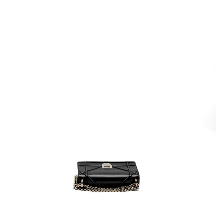 Top quality Dior Mini Top quality Diorama Bag Calfskin Black