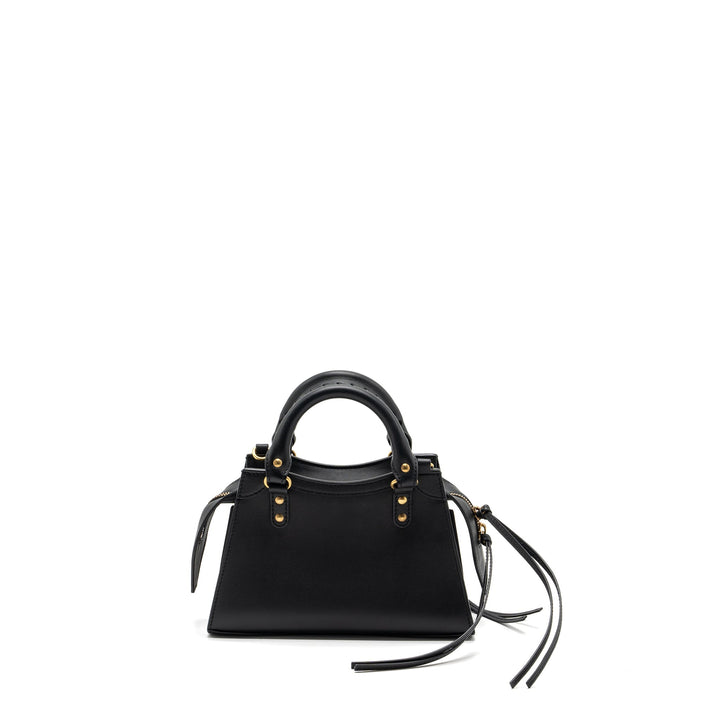 Top Quality Balenciaga Neo Classic Mini Handbag Smooth Calfskin Black GHW