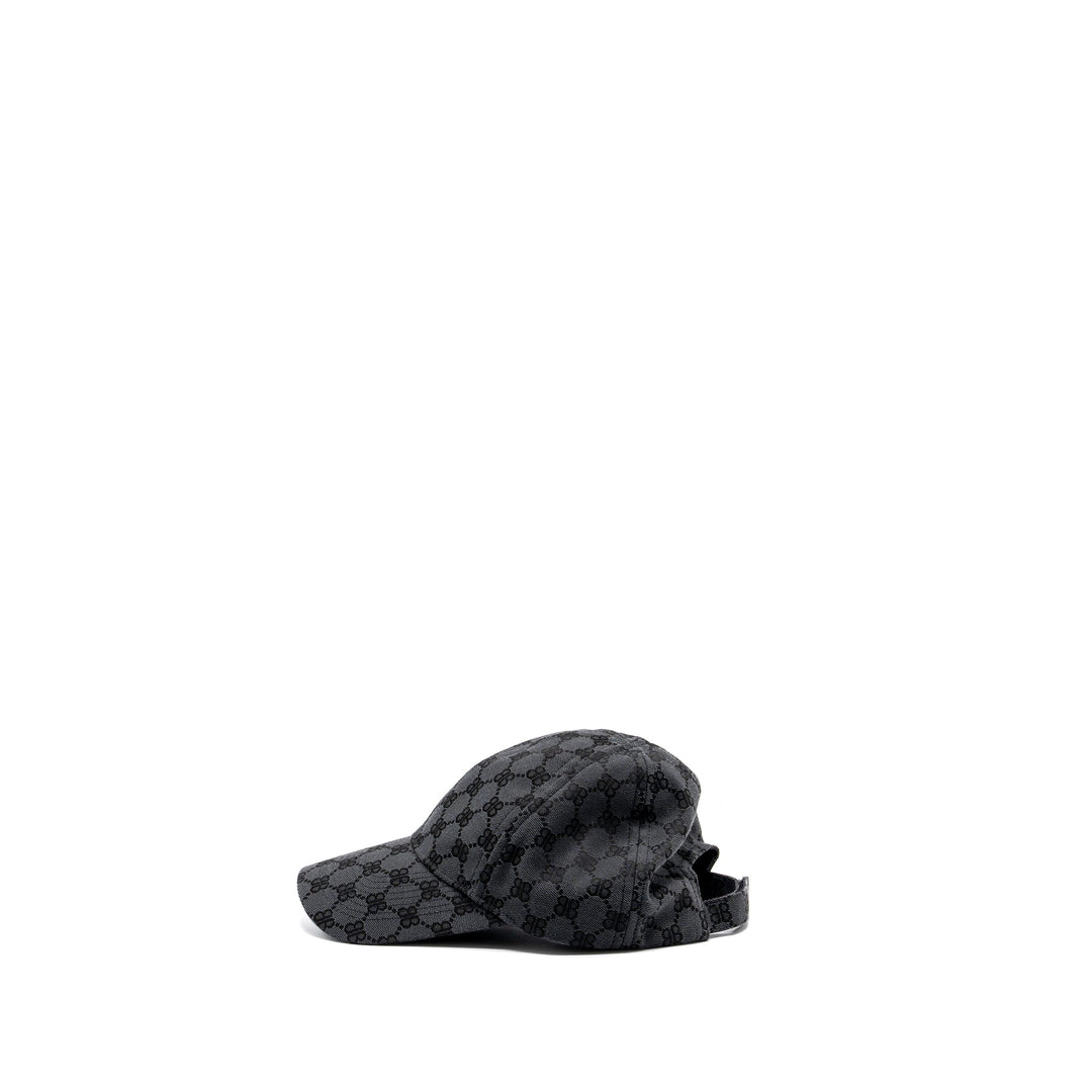 Top Quality Balenciaga Size S BB MONOGRAM CAP BLACK