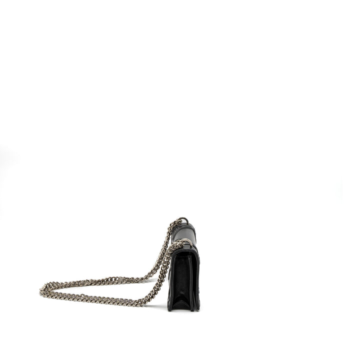 Top quality Dior Mini Top quality Diorama Bag Calfskin Black