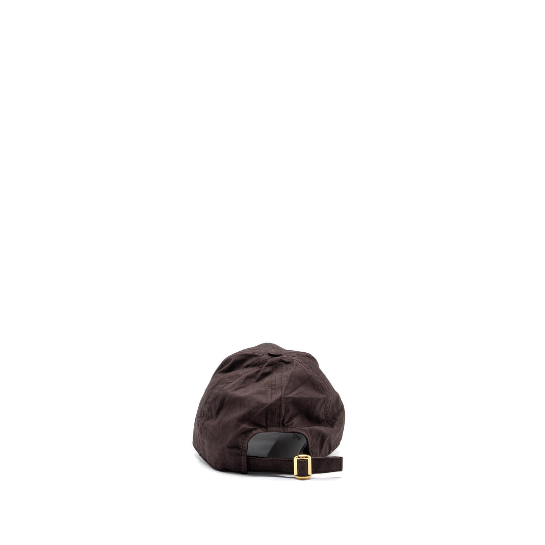 Top Quality Celine Size S Triomphe Baseball Cap Cotton Cacao