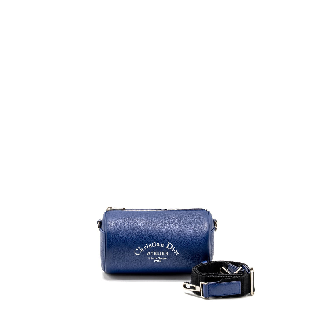 Top quality Dior Atelier Roller Messenger Bag Calfskin Navy