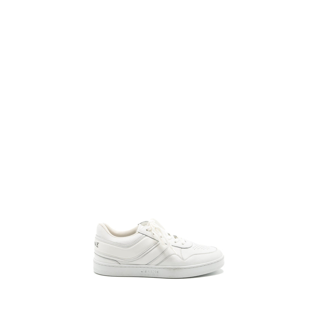 Top Quality Celine size 40 low lace-up sneakers white