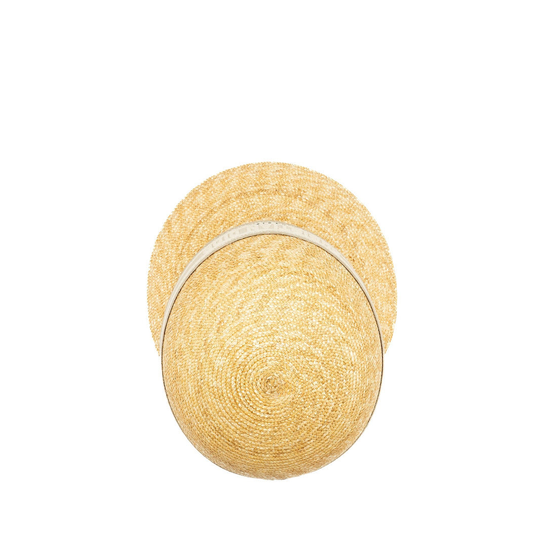 Top quality Dior Size 57 Raffia Cap Grey/Multicolour