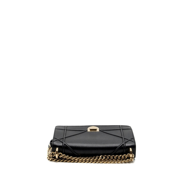 Top quality Dior Top quality Diorama Bag Calfskin Black
