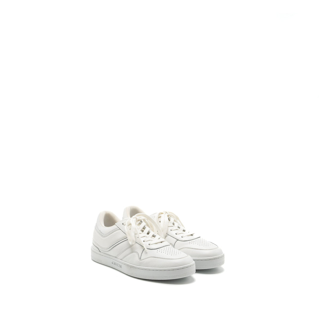 Top Quality Celine size 40 low lace-up sneakers white
