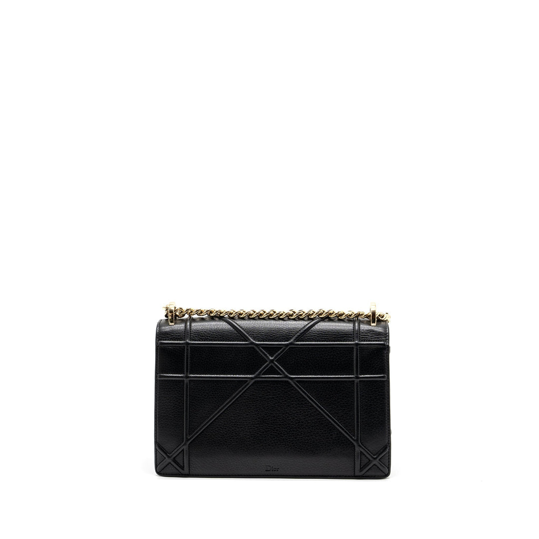 Top quality Dior Top quality Diorama Bag Calfskin Black