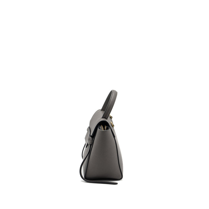 Celine nano belt bag calfskin grey