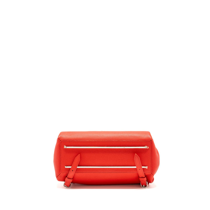 balenciaga backpack calfskin red GHW