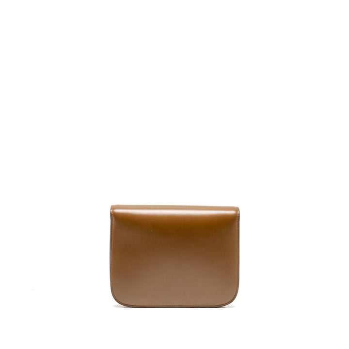Celine Medium Classic Box Calfskin Camel