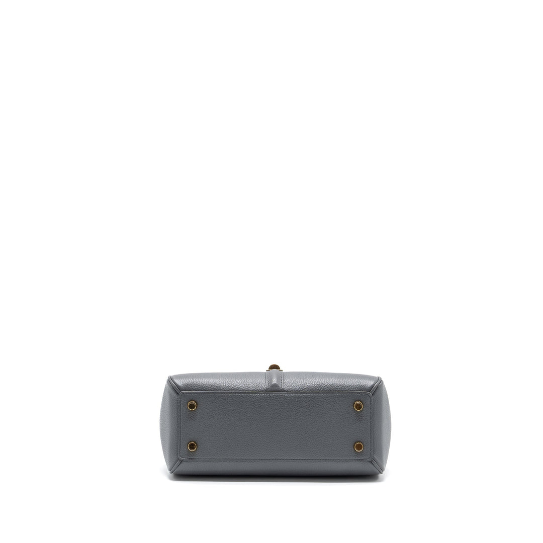 Top Quality Celine Small 16 Bag Grained Calfskin Grey